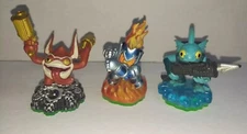 ACTIVISION SKYLANDERS SPYRO'S ADVENTURE CHARACTER LOT Green BASE Trigger Happy+