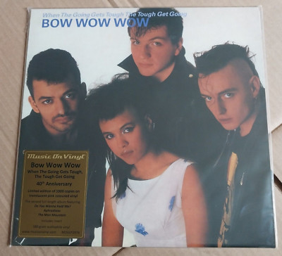 NEW Bow Wow Wow Lp When The Going Gets Tough pink 180g vinyl Lmtd #d adam ants