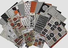 My Mind's Eye "Something Wicked"  Paper & Embellishments - Set A  ( Save 65%)