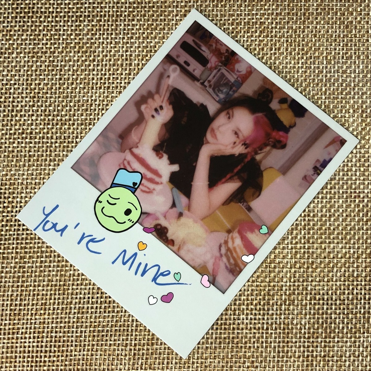 ITZY YEJI #2 [CRAZY IN LOVE] Official Polaroid Photocard, 1st