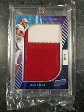 MATT BREIDA 2021 Player of the Day PRIME Swatch number 19/50 49ers