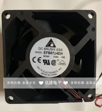 Delta EFB0724EH DC24V 0.5A 70 70 38MM 2-Wire High Airflow Cooling Fan