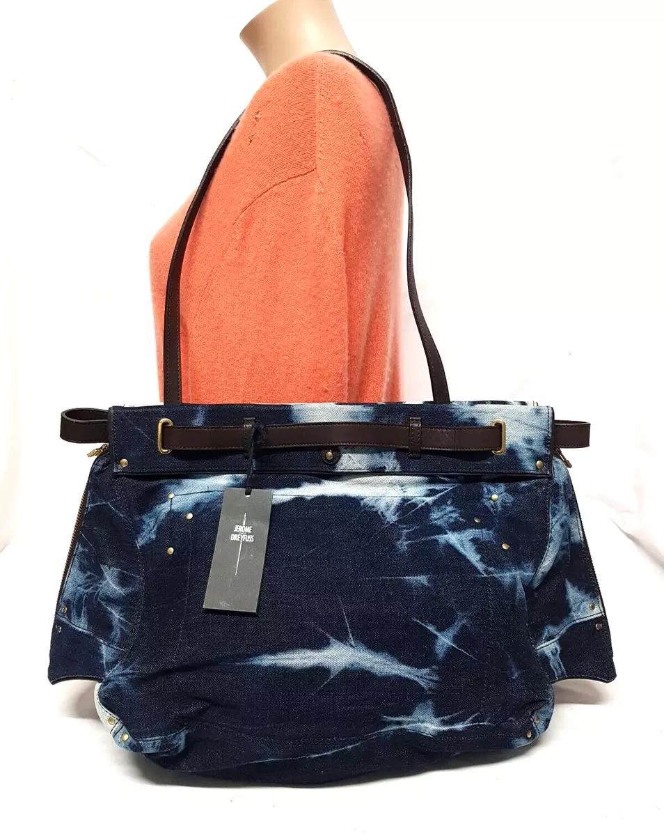 JEROME DREYRUSS CARLOS DARK BLUE DENIM CROSSBODY SHOULDER BAG eBay