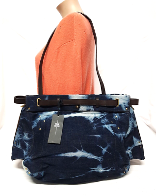 JEROME DREYRUSS CARLOS DARK BLUE DENIM CROSSBODY SHOULDER BAG | eBay