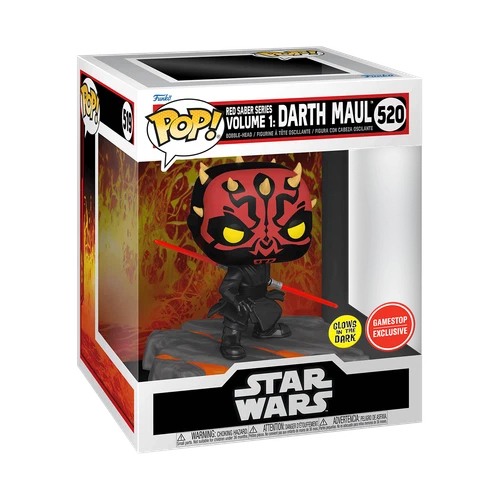 Funko Pop! Star Wars Darth Maul Red Saber Series- Volume 1
