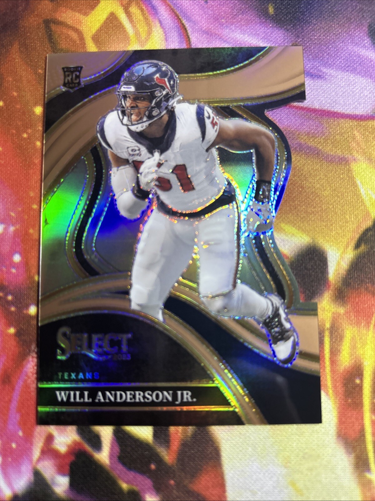 2023 Select Prizm Copper Die Cut #207 Will Anderson Jr RC ROOKIE SP #/299 TEXANS