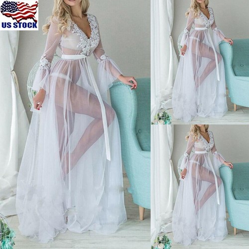 Women's Sheer Bikini Cover Up Swimwear Bathing Swim Suit Summer Beach