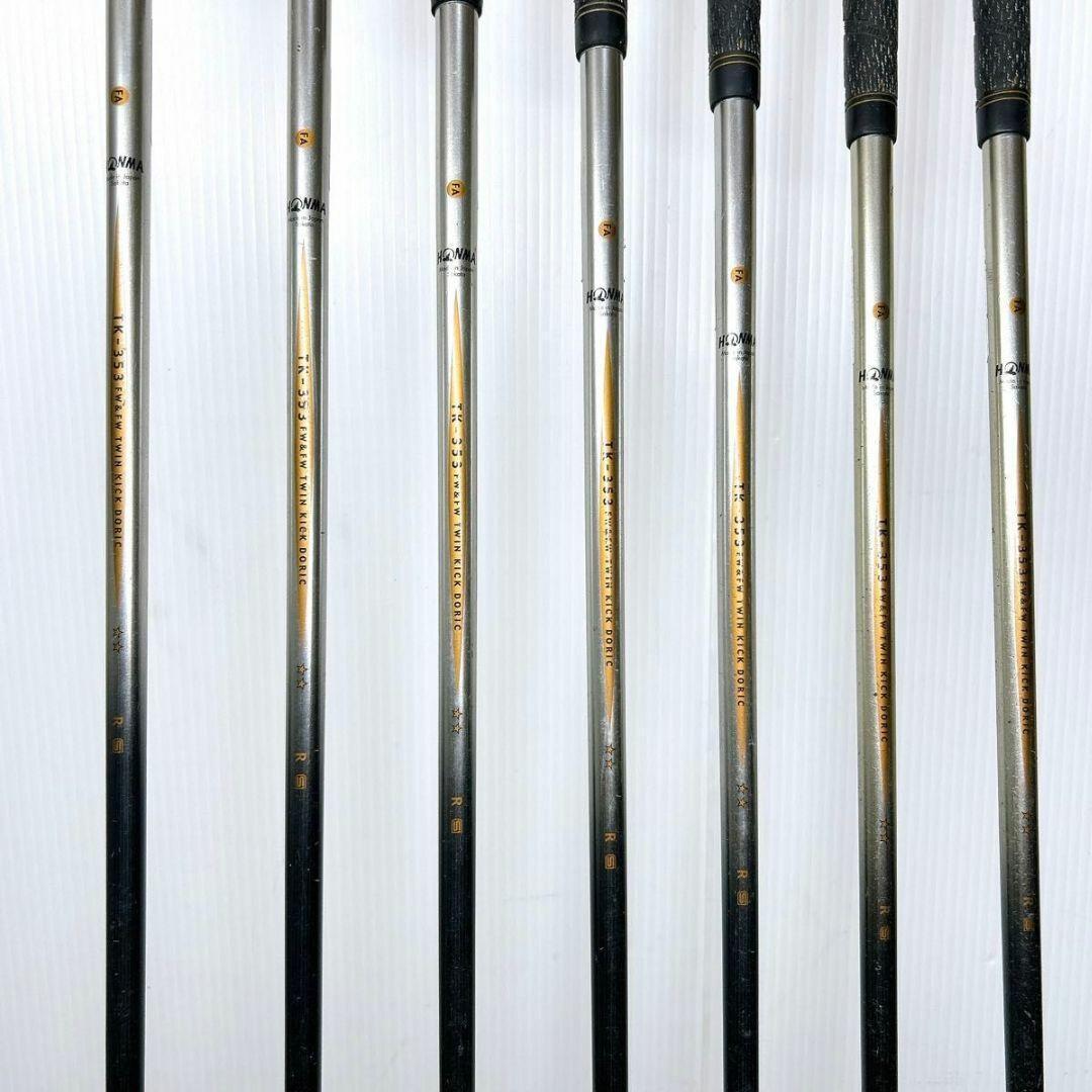 HONMA Twin Marks TM-503 2Star 6-11+Sw TK-353 FW&FW TWIN KICK