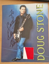 Doug Stone Muzyka country - oryginalny autograf 20x25 COA