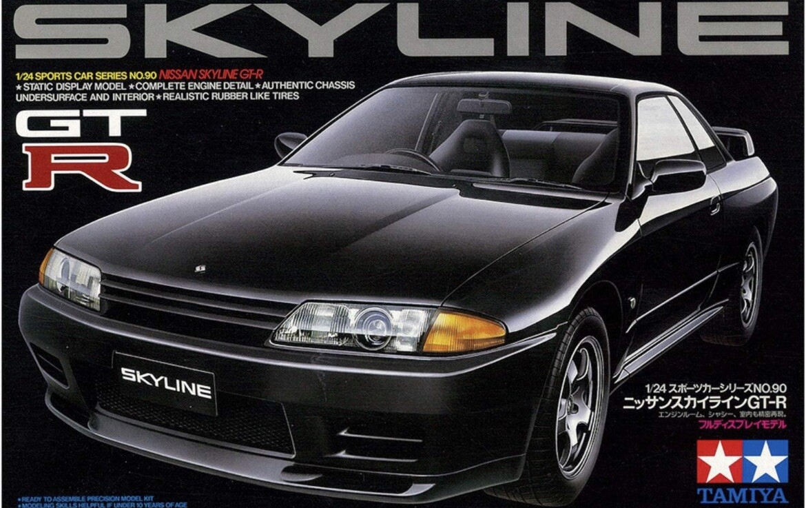 ⭐︎ Tamiya JAPAN 24090 NISSAN SKYLINE GT-R GTR R32 1/24 Scale
