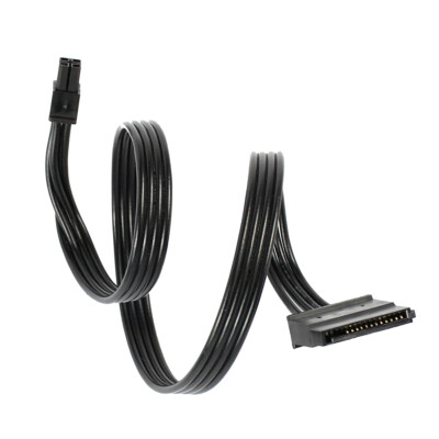 Q81 Mini 4-Pin auf SATA Stromkabel 35cm für SSD & HDD, 15-Pin SATA für Lenovo