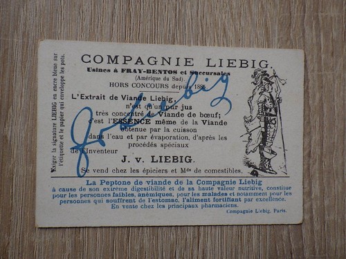 CHROMO TRADE CARD LIEBIG Louis XI Jeanne Hachette au siege de Beauvais - Picture 2 of 2