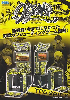 2007 SEGA TOO SPICY JP VIDEO FLYER | eBay