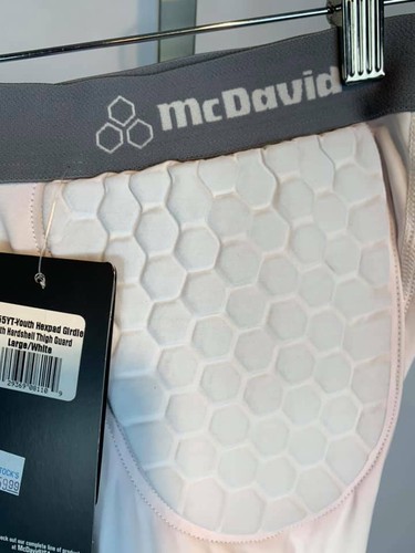 NWT McDavid Hex Padding Youth 7555YT Pro 2 Football Girdle W/ Thigh Guards (X10) - Picture 12 of 12