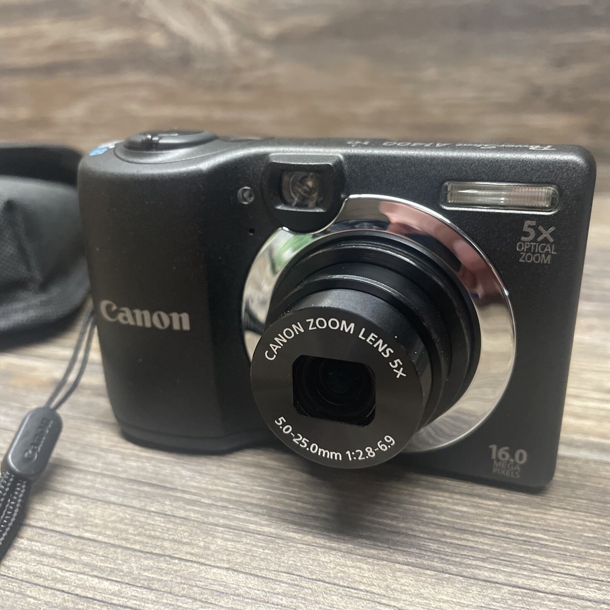 Canon Powershot A1400 HD 16.0MP Digital Camera Black 4GB SD
