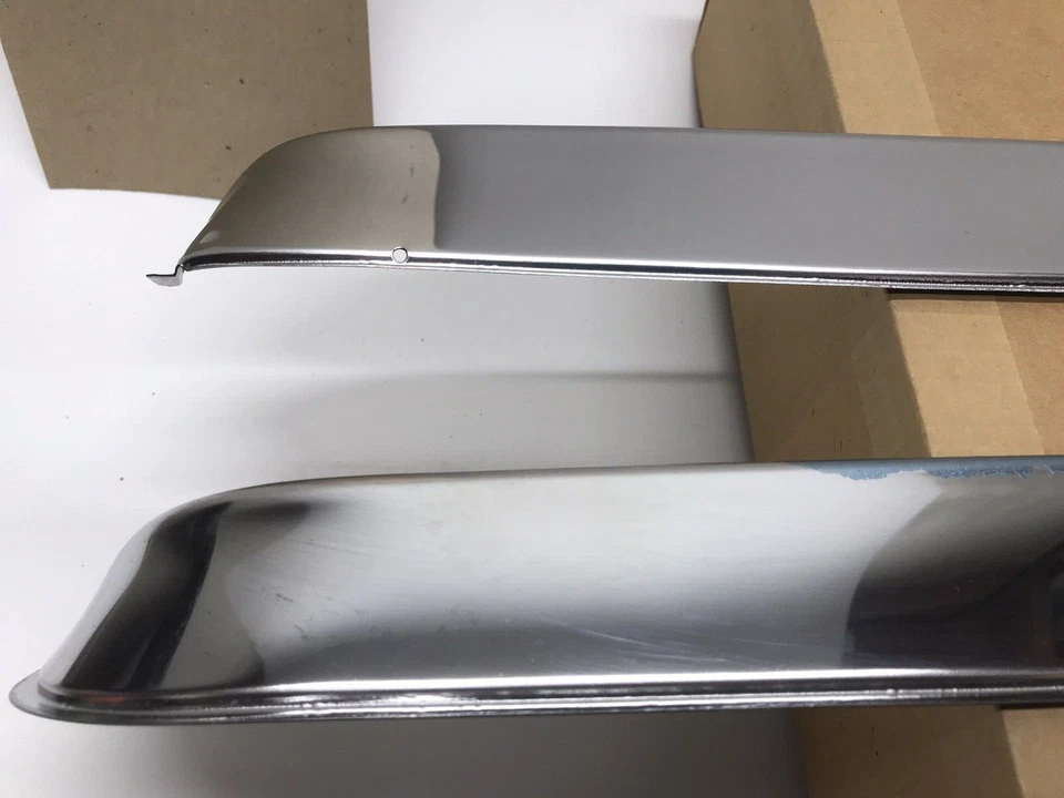 Vent Shade V-5 1965-78 Volkswagen 1200 1300 Sedan Sunroof Stainless Rain Shield - Image 3 of 4