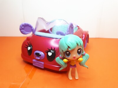 Kawaii Crush Betty Teddy Mini Figur Puppe & Zoom Zooms Auto Spielzeug (ohne Zubehör)