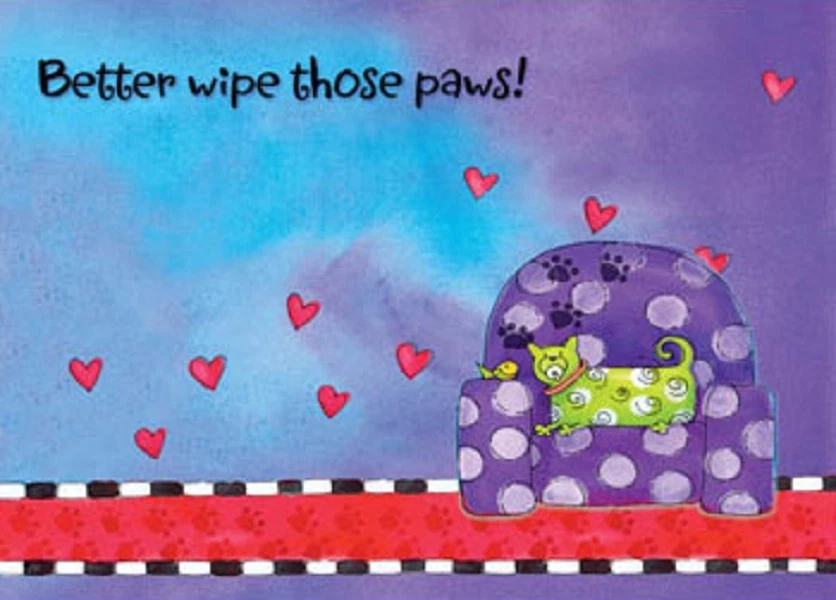 Drymate Cat Litter Box or Pet Food Mat 16" x 20" Better Wipe Those Paws