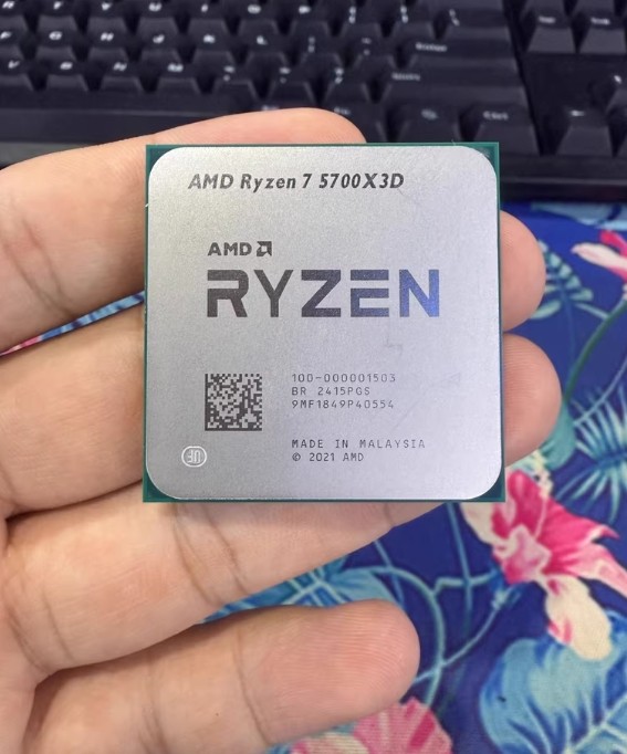 AMD Ryzen 7 5700X3D Desktop AM4 CPU Processor 3.0GHz 8 Core 16