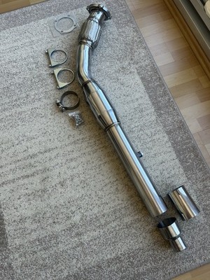 Audi TT 8N 1.8 T Downpipe 200 Zeller Sportkat Hosenrohr 76 mm