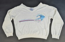 VTG Ocean Pacific Sunwear Lightweight Thin Cropped Pullover OP Medium Shirt