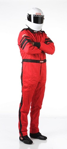 Racequip Red X-Large One Piece Multi Layer Racing Driver Fire Suit SFI 3.2A/ 5 - Foto 3 di 5
