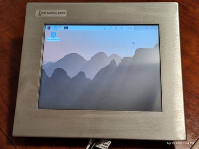 Industrial Screen 12'' - suitable for Raspberry Pi - Panel Mount Monitor 800x600
