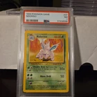 1999 Pokemon Game Base Set NIDORINO 37/102 PSA 7 NM