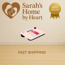 Compact Lap Desk - Fits up to 15 Inch Laptops - Rose Quartz - Style No. 43104