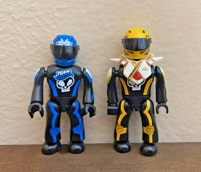 Mega: Mega Bloks Hot Wheels Driver Figures 2''  Construx Lego Kre-O Pilot Race Dc