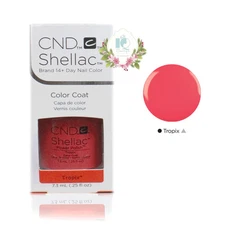 CND Shellac UV Gel Polish 0.25 oz NIB Tropix