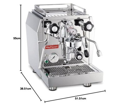La Pavoni Botticelli Evoluzione LPSGEV01EU   Halbprofessionelle Espressomaschine