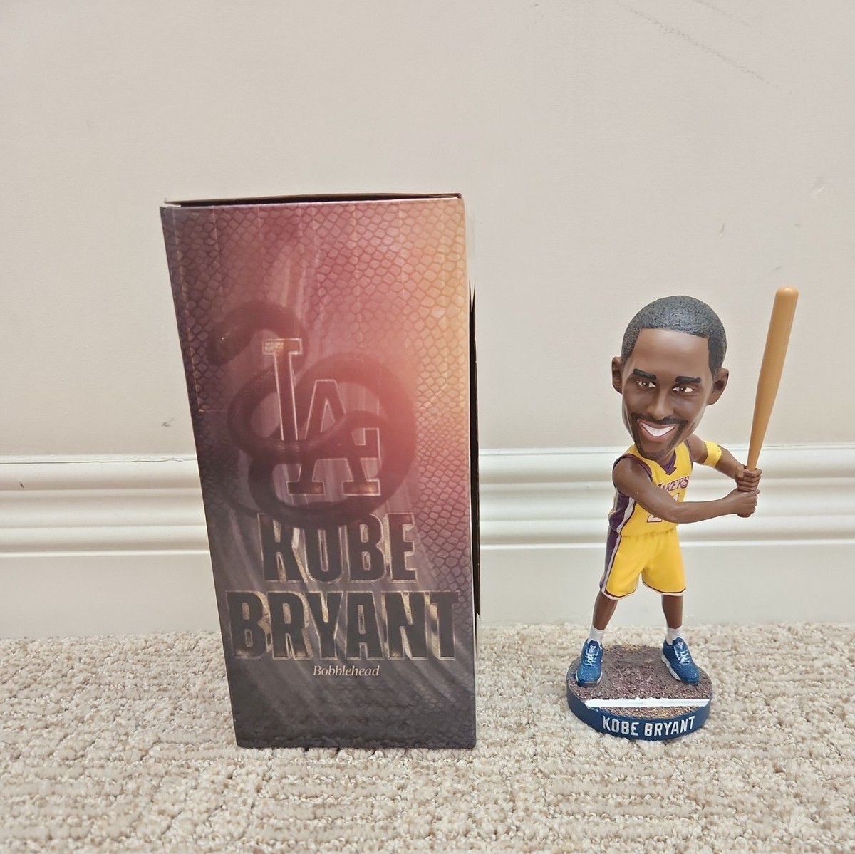 Kobe Bryant 2025 LA Dodgers / LA Lakers Bobblehead SGA Game