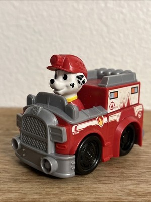 Paw Patrol Racers Marshall Fire Rescue Truck Vehicle 16605 Spin Master Red Toy