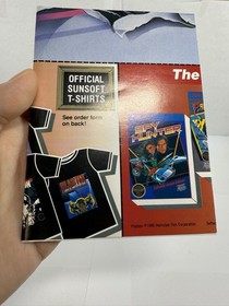 Nintendo NES Xenophobe Poster Insert NES-XE-USA