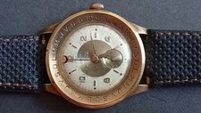 Montre 37mm mécanique Calendographe pour homme jour date phase de lune