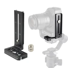 L Bracket Vertical Mount for DJI Ronin SC, Aluminum Camera Quick Release Plat...