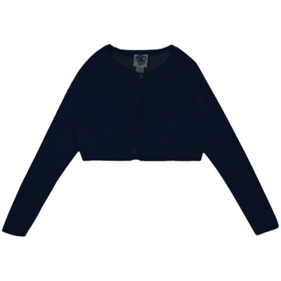 Chicco Mädchen Pullover Baumwolle Strickjacke ungeknöpft marineblau 98 
