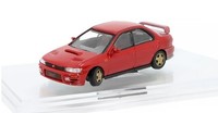 BM Creations Subaru 1994 Impreza WRX Sti Rot LHD MaßStab 1:64 3 Zoll...