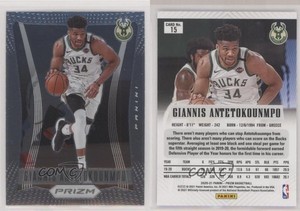 2020-21 Panini Prizm Prizm Flashback Giannis Antetokounmpo #15
