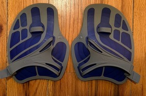 Aqua Sphere Ergo Swim Training Hand Paddles Adjustable