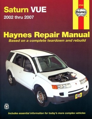 Saturn Vue (02-09) by Haynes Publishing PAPERBACK 9781620920251