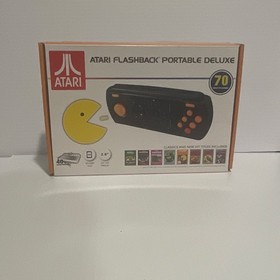Atari Flashback Portable Deluxe Handheld Console 70 Games 2.8" LCD SD Slot- NEW