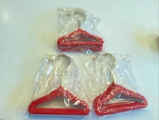 LOT OF 15 Velvet Mini Hangers—Kids, Adult Accessories, Doll Clothes 5.5”x4.5”