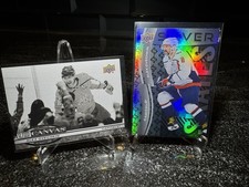 2 Cards Set. Upper Deck NHL Hockey Alex Ovechkin. UD Canvas and Silver Skates