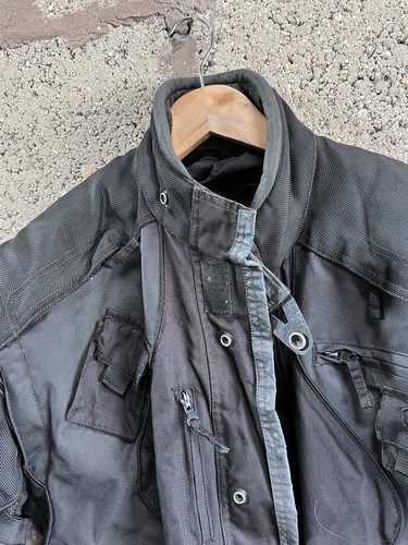 Arlen Ness Textile Motorbike Motorcycle Jacket Mens Size 50 XL - Picture 2 of 8