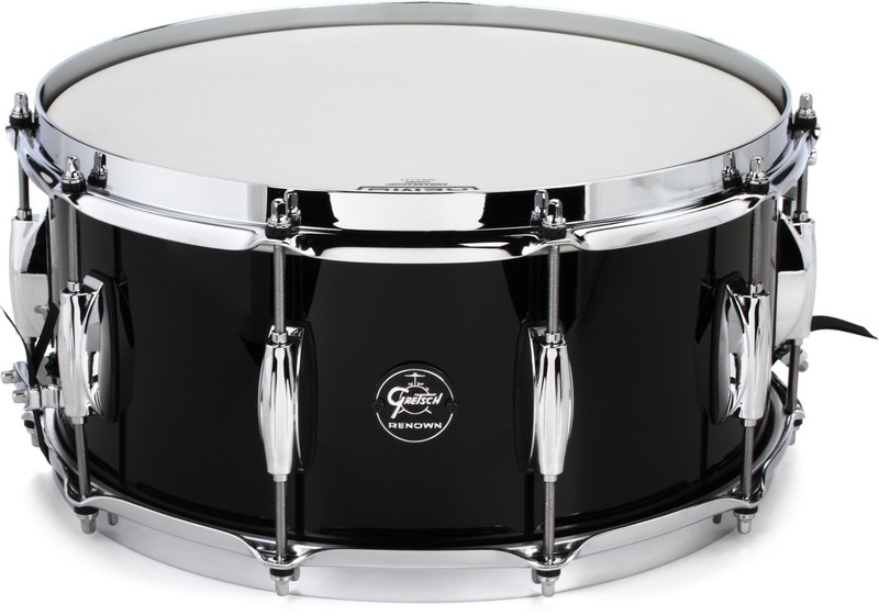 WARPED RING - OPEN BOX Gretsch RN2-6514S Renown 6.5x14" Snare Drum - Piano Black