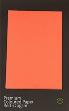 Bold Coloured Paper 120gsm A4, PREMIUM Arts&Crafts. colour Paper. Printable