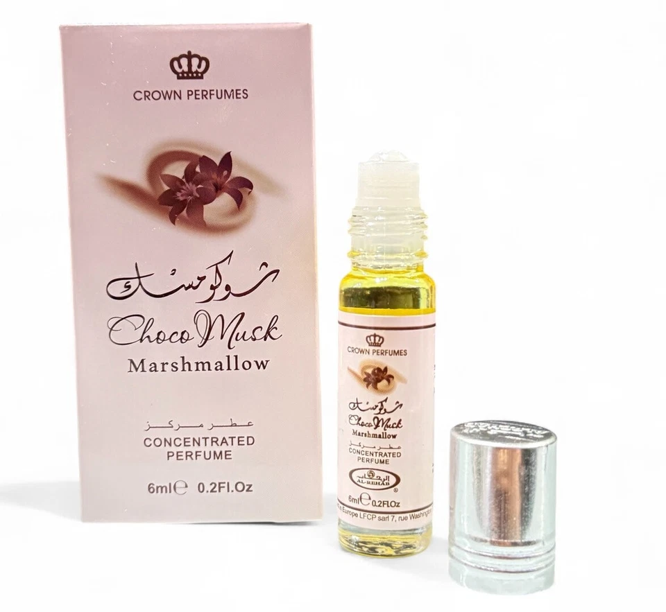 Choco Musk MARSHMALLOW Roll On 6 ML – Al Rehab Vanille, gourmandig-süß Parfüm Öl