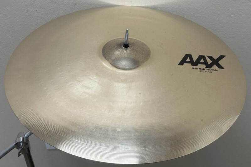 21" SABIAN AAX RAW BELL DRY RIDE CYMBAL - PERFECT